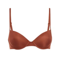Microfibre push-up padded bra;