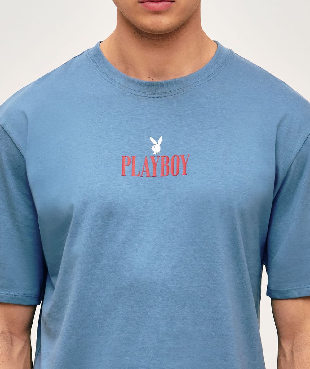 Playboy cotton T-shirt;