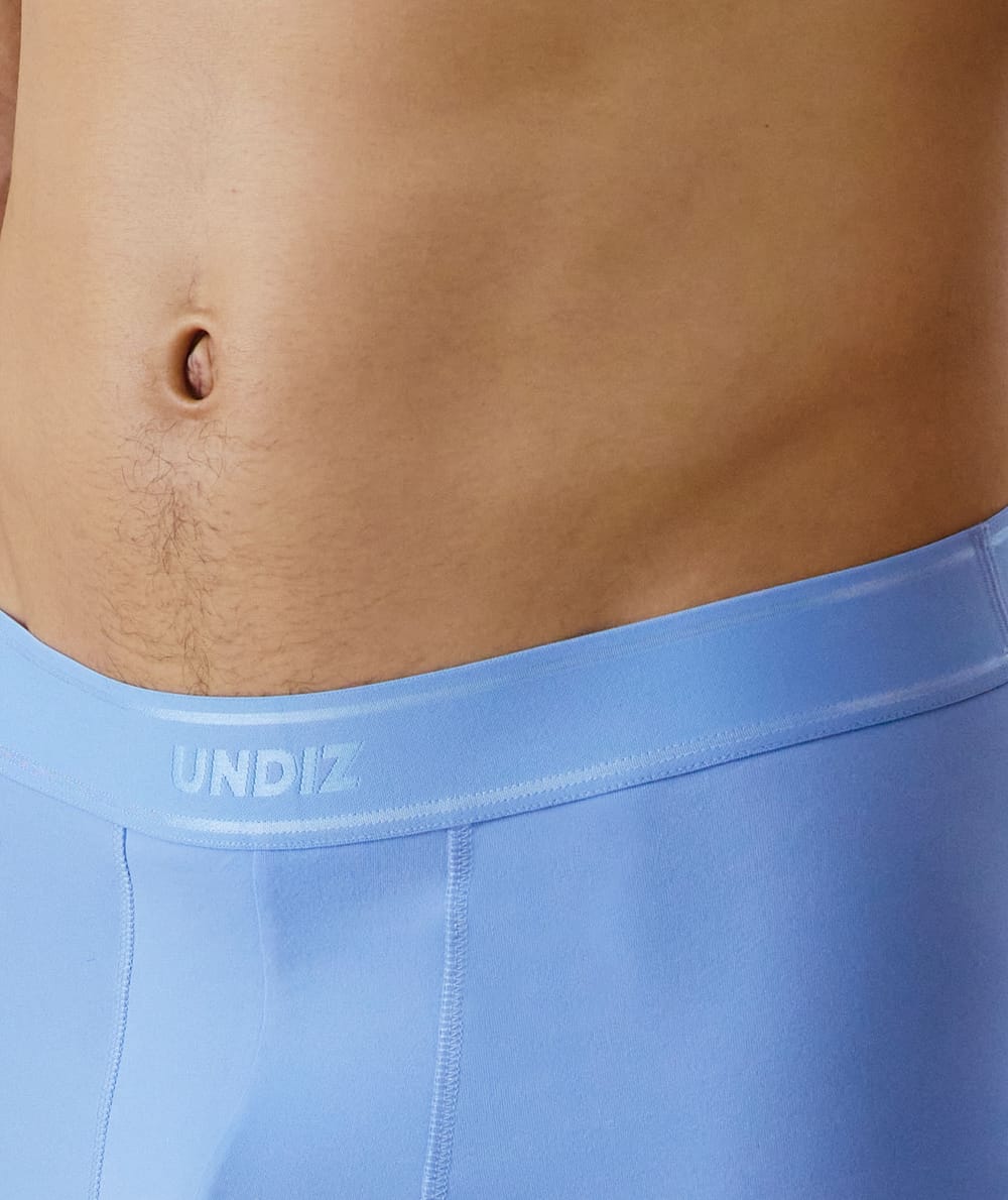 Boxer long en microfibre;