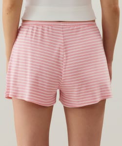 Short en jersey c&ocirc;tel&eacute;;