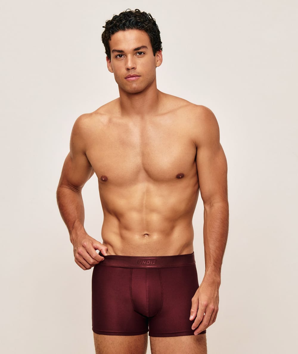 Boxer en microfibre;
