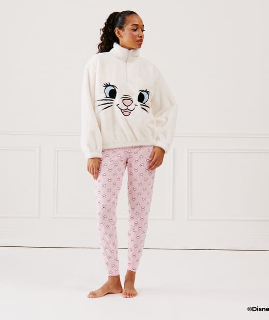 Marie fleece sweatshirt;
