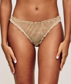 Tulle thong;