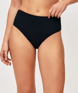 High-waisted Brief - Swimwear Bottom;