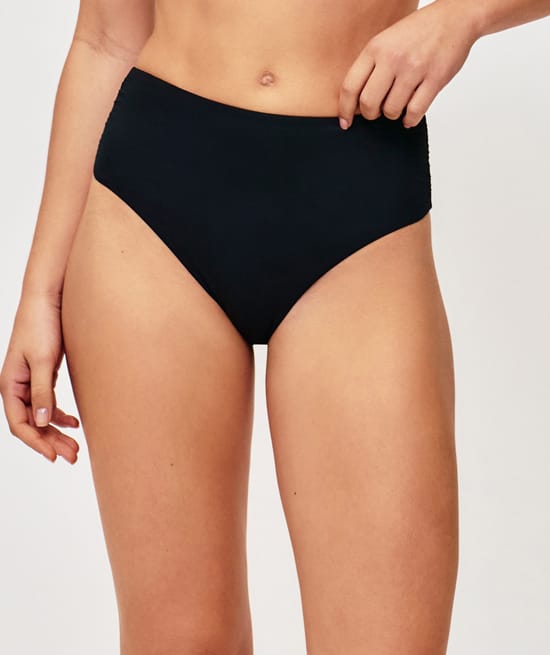High-waisted Brief - Swimwear Bottom;