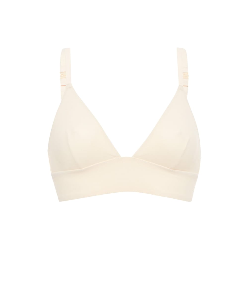 Soutien-gorge triangle en microfibre;