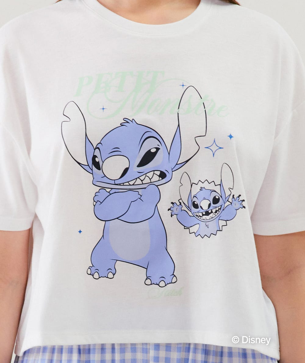 Top en jersey Stitch -Petit Monstre -;