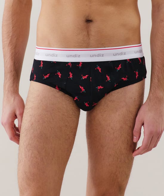 Slip à motifs;
