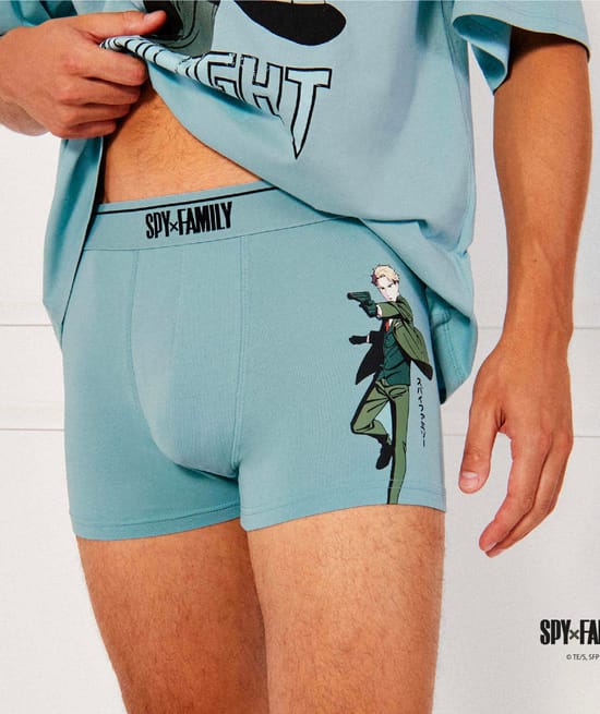Katoenen boxershort Spy Family;