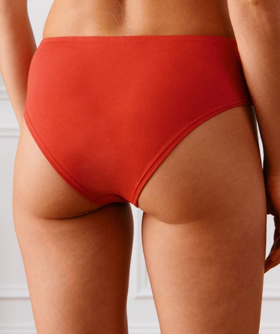 Pack of 3 cotton hipsters.;