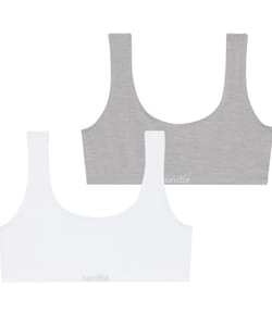 Lot de 2 brassières seamless;