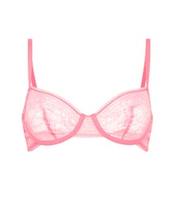 Soutien-gorge corbeille en dentelle;