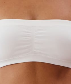 Elasticated bandeau;