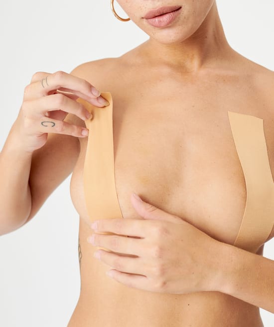 skin-friendly body tape;