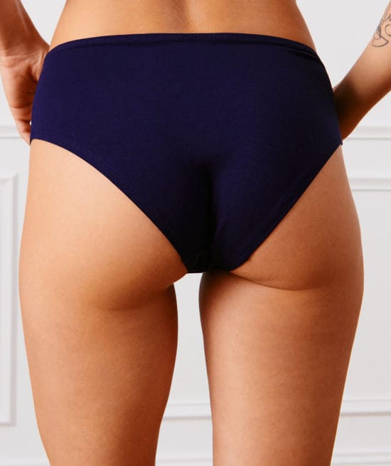 Pack of 3 cotton hipsters.;