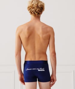 Boxer à message en jersey;