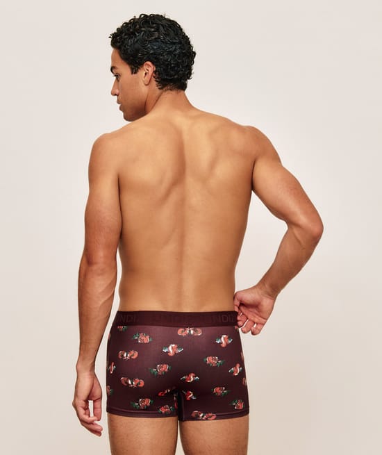 Boxer en microfibre &eacute;cureuil;
