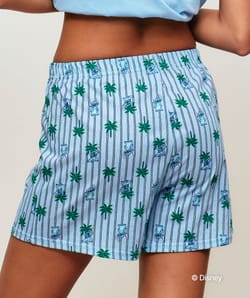 Set of Stitch printed t-shirt and shorts;