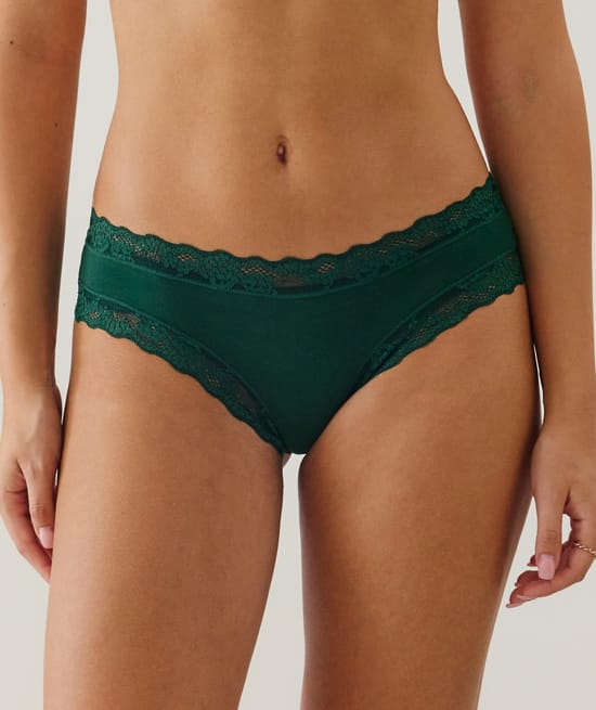 Cheeky en coton et dentelle;