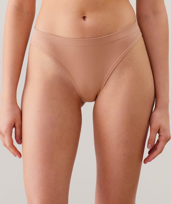 Seamless panties - nude;