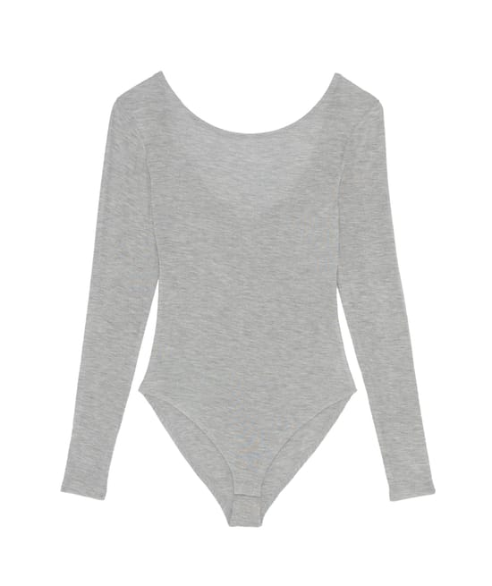 Long sleeve bodysuit;