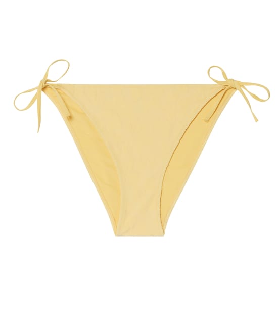 Maillot de bain bikini avec motif textur&eacute; fleur;
