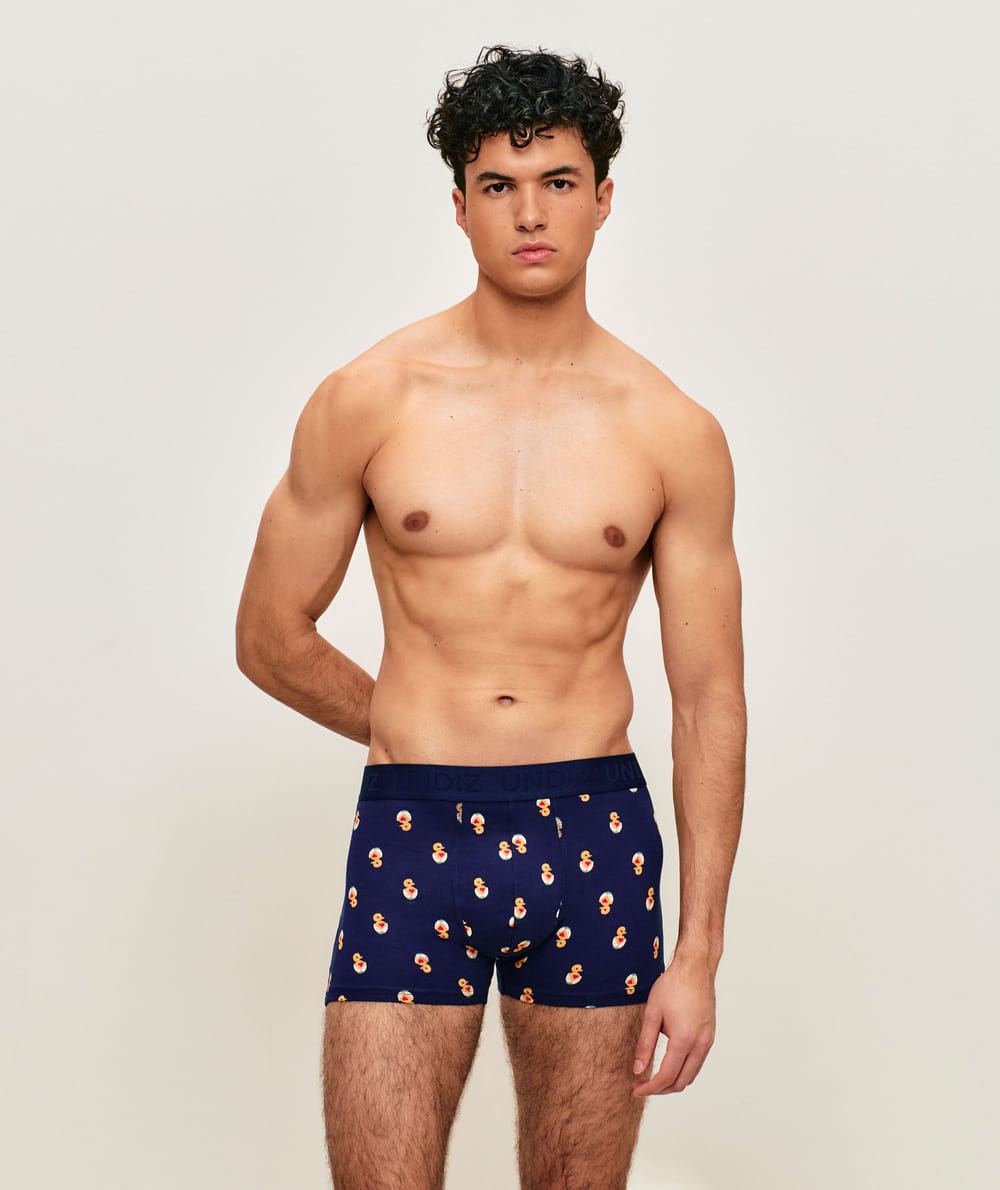 Boxer en coton motifs canards;