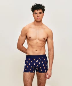 Boxer en coton motifs canards;