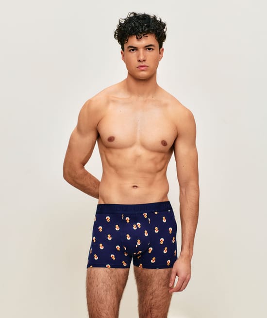 Boxer en coton motifs canards;