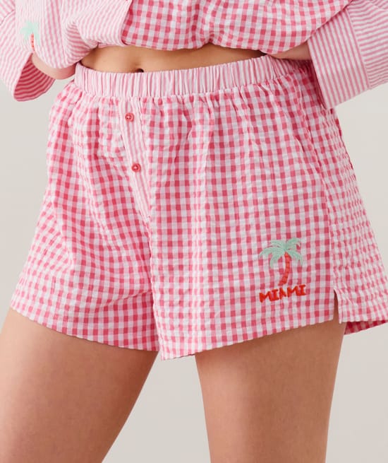 Short à motifs;