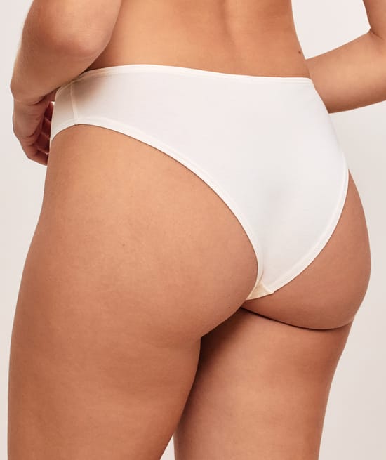 Pack of 3 patterned cotton knickers;