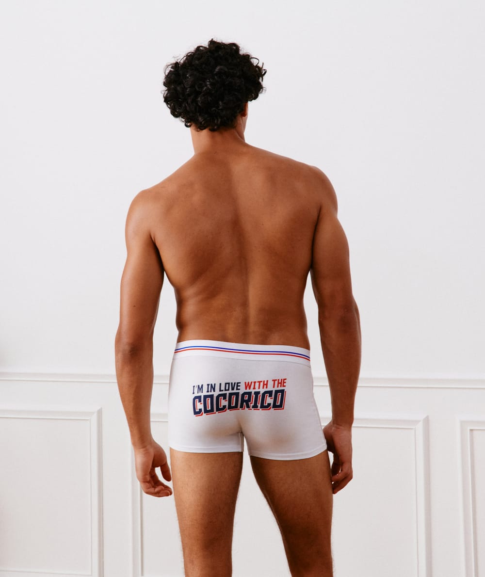 Boxer en coton;