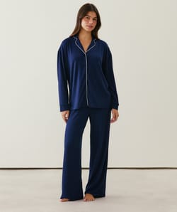 Conjunto de pijama de punto jersey;