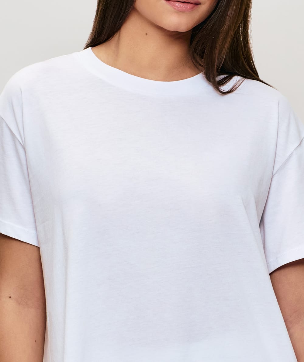 T-shirt manches courtes unisexe en jersey;