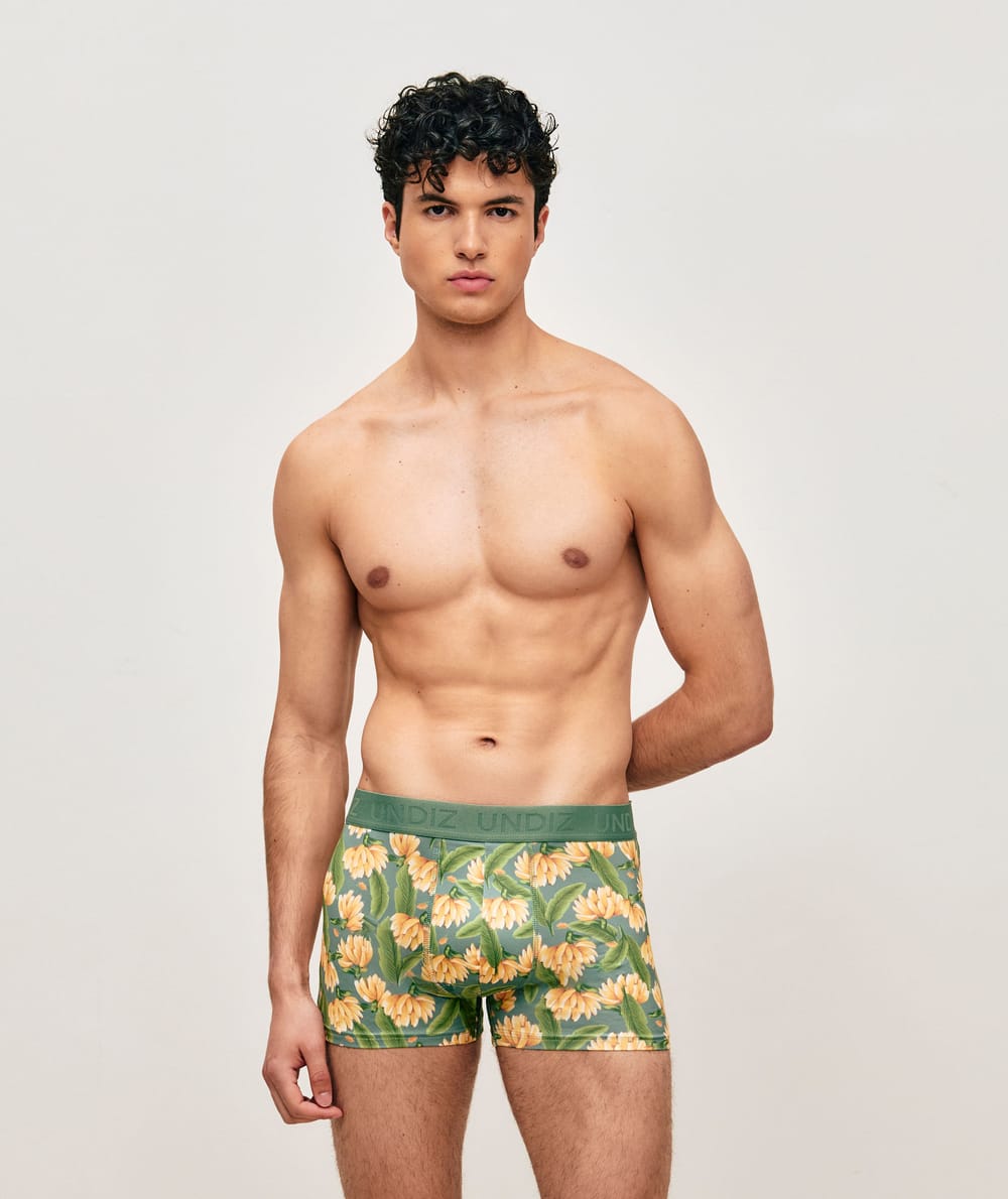 Boxer en microfibre motifs bananes;