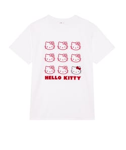 Camiseta de jersey Hello Kitty;
