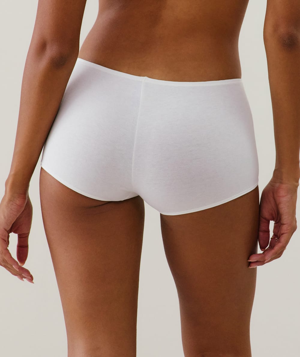 Culotte tipo short algod&oacute;n org&aacute;nico;