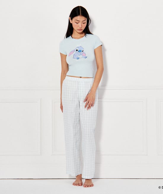 Stitch jersey top ;