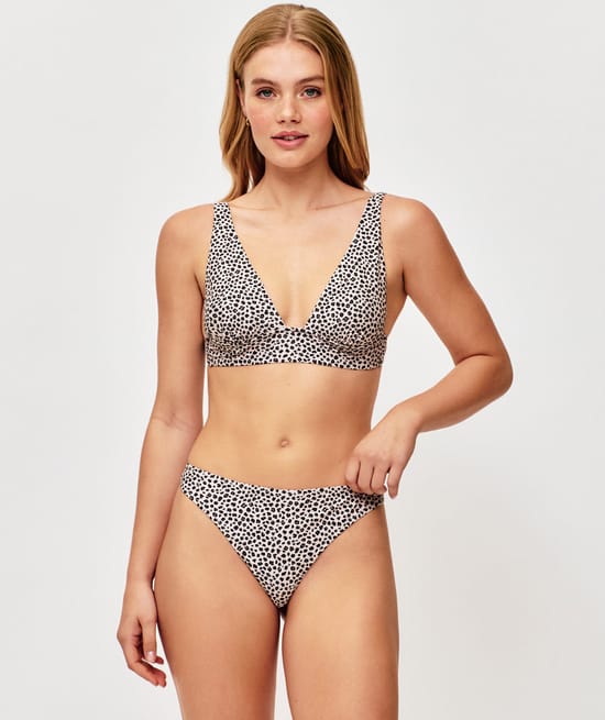 Foulard - Luipaard bikini top;