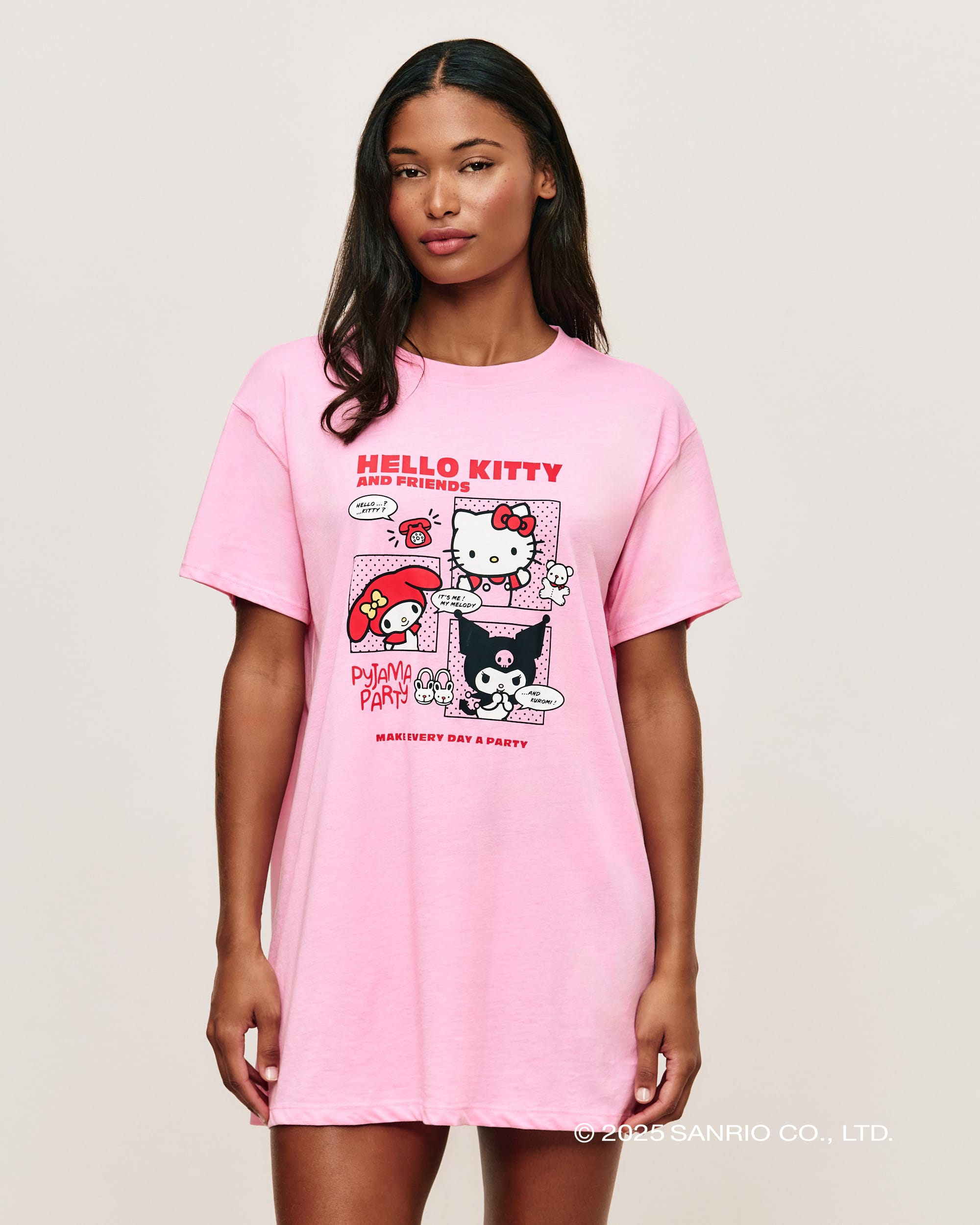 Hello Kitty tunic and knicker set - pink - Undiz