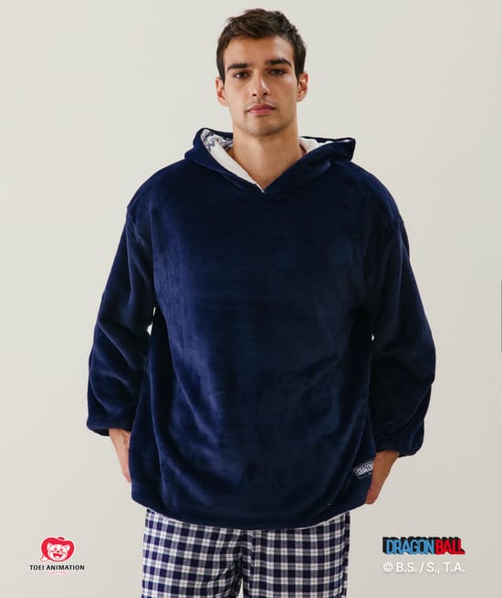 Plaid sweater Dragon Ball;