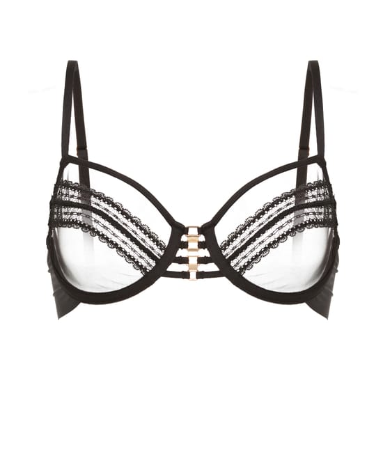 Soutien-gorge corbeille en microfibre;