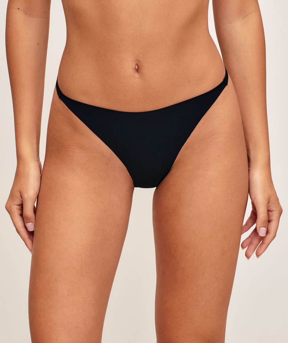 Tanga de sport en microfibre;
