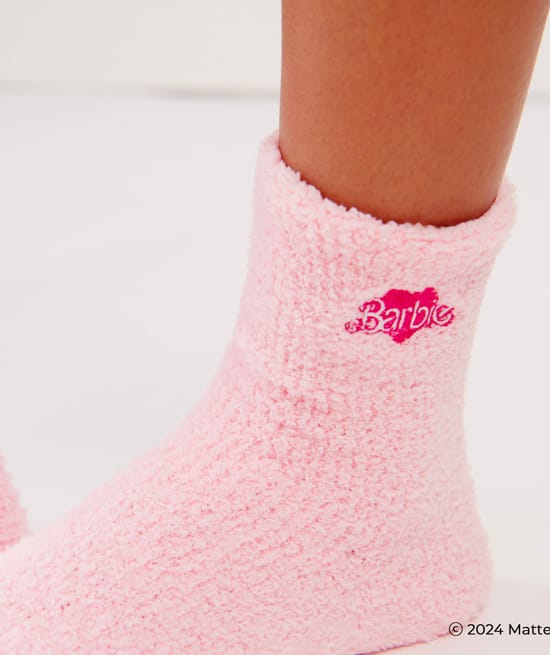 Chaussettes en polaire Barbie;