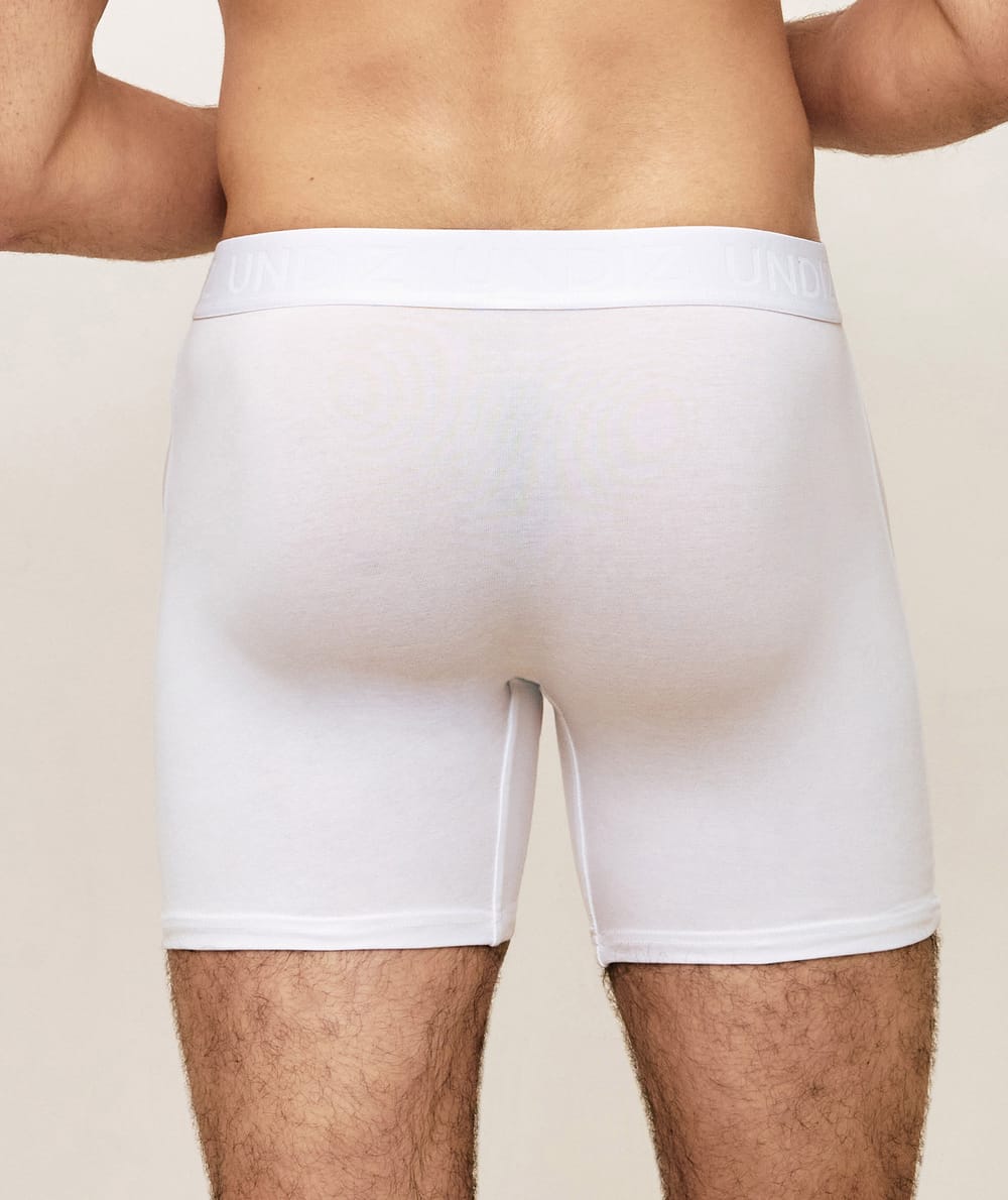 Cotton long boxer shorts;