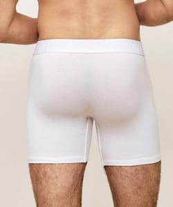 Cotton long boxer shorts;