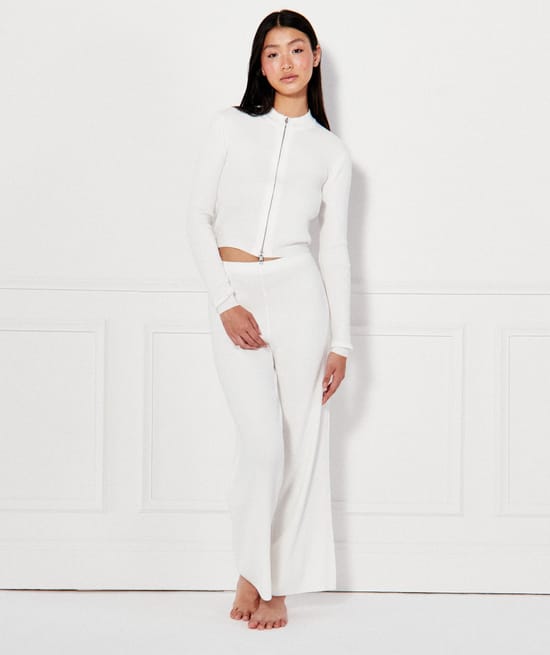 Pantalon en maille;