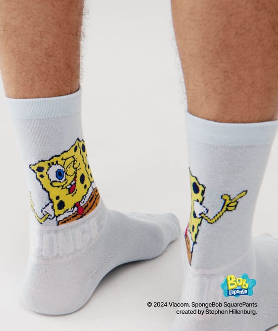 Coffret chaussettes en coton Bob l'Eponge;