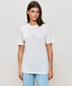 Camiseta de jersey con mensaje Croissant Club;