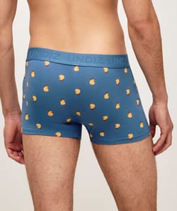 Katoenen boxershort met cowboy-eend print;